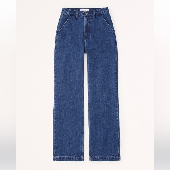 Abercrombie curve love high rise 90s relaxed jean - Picture 4 of 10